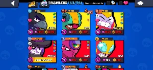 Vendo 3 contas de Brawl stars, só consultar as disponíveis.