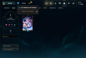 Conta Prata 2 com 22 Champs e 2 Skins + 4 Espolios - League of Legends LOL