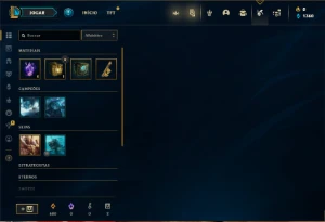 Conta Prata 2 com 22 Champs e 2 Skins + 4 Espolios - League of Legends LOL