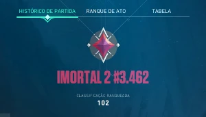 Conta Valorant Imortal 2. Vandal Ion, Faca Saqueadora, Gaia