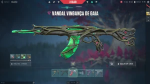 Conta Valorant Imortal 2. Vandal Ion, Faca Saqueadora, Gaia