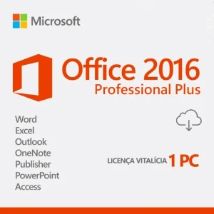 Office 2016 - Ativação Online com NF - Softwares e Licenças