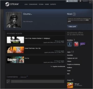 Vendo Conta Steam (13 Jogos) - Outros