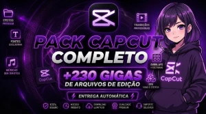 Capcut Pack Completo +230Gb De Arquivos De Edição - Outros