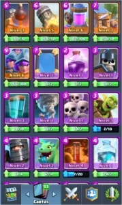CLASH ROYALE | CONTA LV.10 + 9 LENDARIAS | ARENA DO PORCO