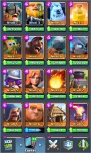 CLASH ROYALE | CONTA LV.10 + 9 LENDARIAS | ARENA DO PORCO
