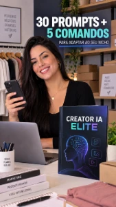 Creator IA Elite — Pack Multinicho de Influencer Virtual - Inteligência Artificial