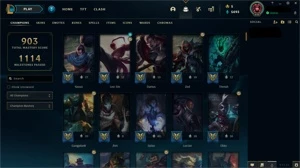 Conta League of Legends 500 skins LOL