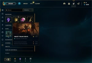 Conta ouro 2 com 30 Champs e 5 Skins ( EMAIL NÃO CONFIRMADO) - League of Legends LOL