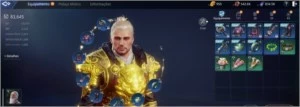 Mir4 Guerreiro Lv 70, 3 pets Épico e 140 Estatua