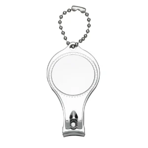Chaveiro 2 em 1 com Abridor e Cortador de Unhas - Artesanato e Personalizados