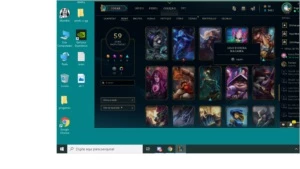 conta platina league of legends 750 reais LOL