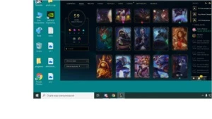 conta platina league of legends 750 reais LOL