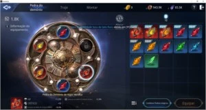 Conta MIR4 Taoísta LV45 COM 45K DE PODER(SV SA63)