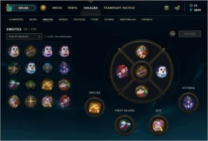 Conta platina 1 - League of Legends LOL