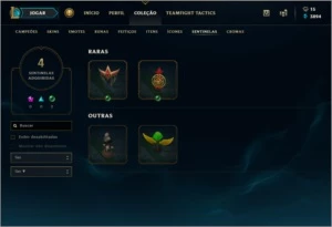 Conta platina 1 - League of Legends LOL