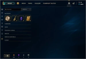 Conta platina 1 - League of Legends LOL