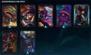 Conta League of Legends - Diamante 3 LOL