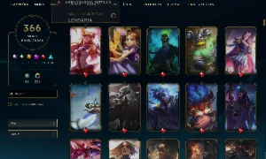 Conta lol LV 735 364 skin Platina - League of Legends