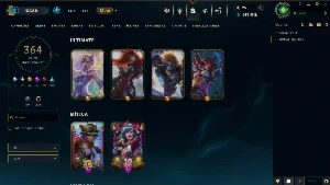 Conta lol LV 727 364 skin