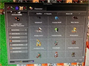 MS 595 Menera ML 105 Full acessos - Tibia