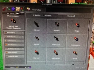 MS 595 Menera ML 105 Full acessos - Tibia