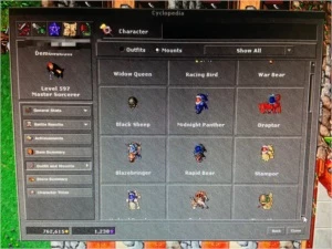 MS 595 Menera ML 105 Full acessos - Tibia