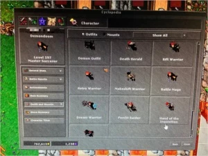 MS 595 Menera ML 105 Full acessos - Tibia