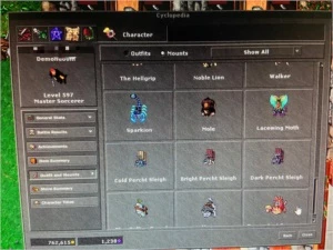 MS 595 Menera ML 105 Full acessos - Tibia