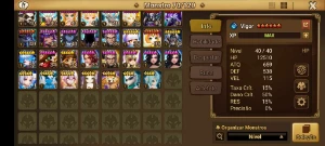 Conta Tian Lang e Maya 2 Nat5 LD - Summoners War