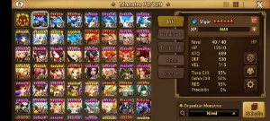 Conta Tian Lang e Maya 2 Nat5 LD - Summoners War