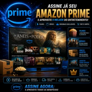 Amazon Prime - MENSAL - Assinaturas e Premium