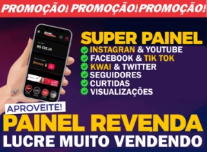 Painel de Seguidores, Revenda Lucrativa - Serviços Digitais