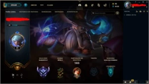 CONTA DIAMANTE 4 LOL 62% WR - League of Legends