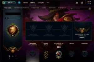 CONTA LEAGUE OF LEGENDS (OURO NA S9 + MD10 LIMPA + 10SKINS) LOL