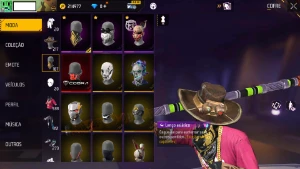 Conta free fire lvl 74 - Antiga Gemada Vinc. com face