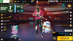 Conta free fire lvl 74 - Antiga Gemada Vinc. com face