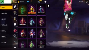 Conta free fire lvl 74 - Antiga Gemada Vinc. com face