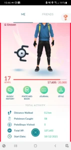 Pokemon go lvl 17 D205 - Pokémon