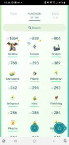 Pokemon go lvl 17 D205 - Pokémon