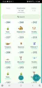Pokemon go lvl 17 D205 - Pokémon