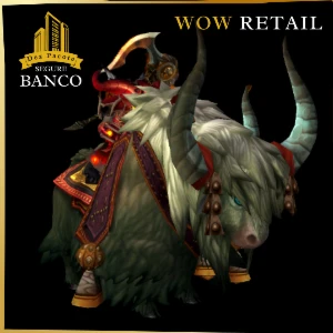 Montaria Wow - Boi da Tartária Cinz - Blizzard