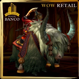 Montaria Wow - Boi da Tartária Cinz - Blizzard