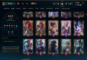 🌟 Conta League Of Legends – Mono Lux (3M+ Maestria) 🌟 LOL