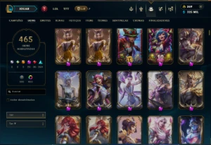 🌟 Conta League Of Legends – Mono Lux (3M+ Maestria) 🌟 LOL