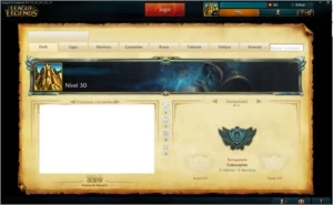 Conta League of Legends borda de Mestre LOL