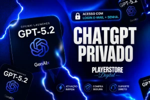 CHATGPT PLUS 5.2| 30 DIAS|conta pronta Email + Senha! - Assinaturas e Premium