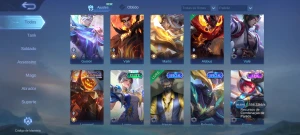 Conta Mobi legenda - Mobile Legends