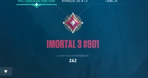 CONTA VALORANT COM CHAMPIONS 2021 (IMT3 262 PONTOS top900)