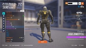 OW2 WIDOWMAKER NOIRE/WINSTON BLIZZCON 310+ skins - Blizzard